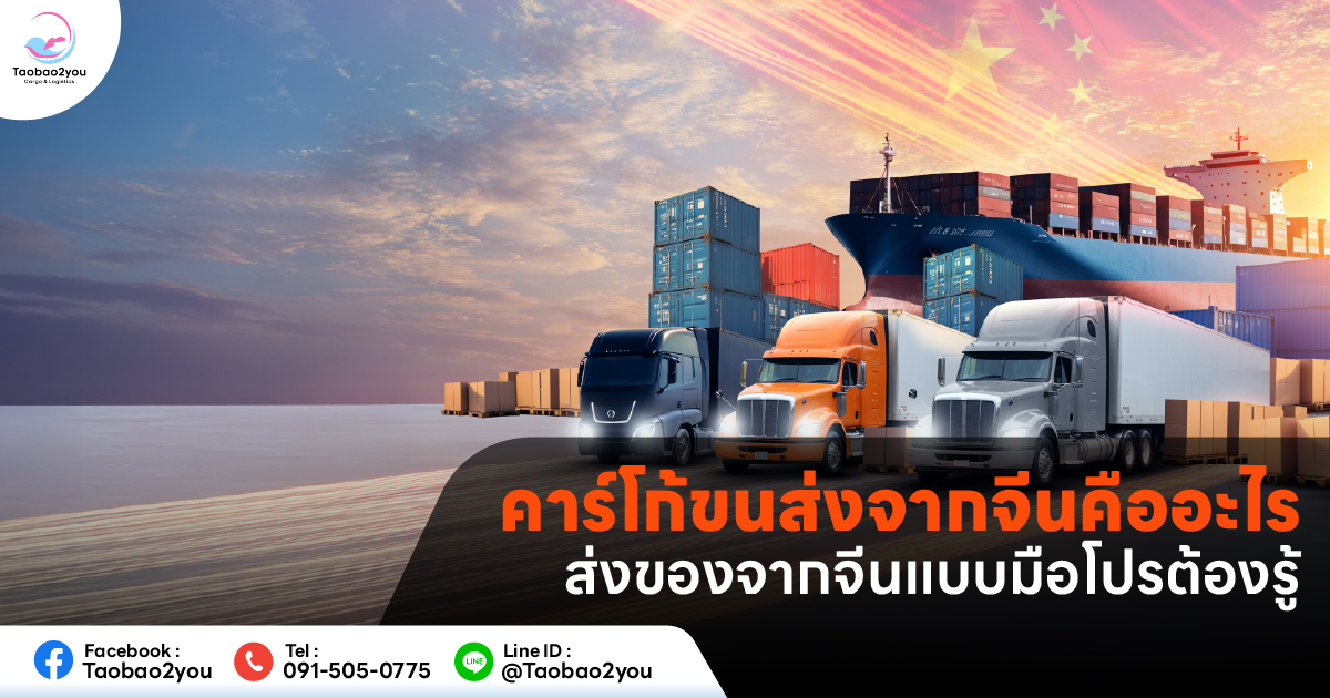 คาร์โก้ขนส่ง คือ